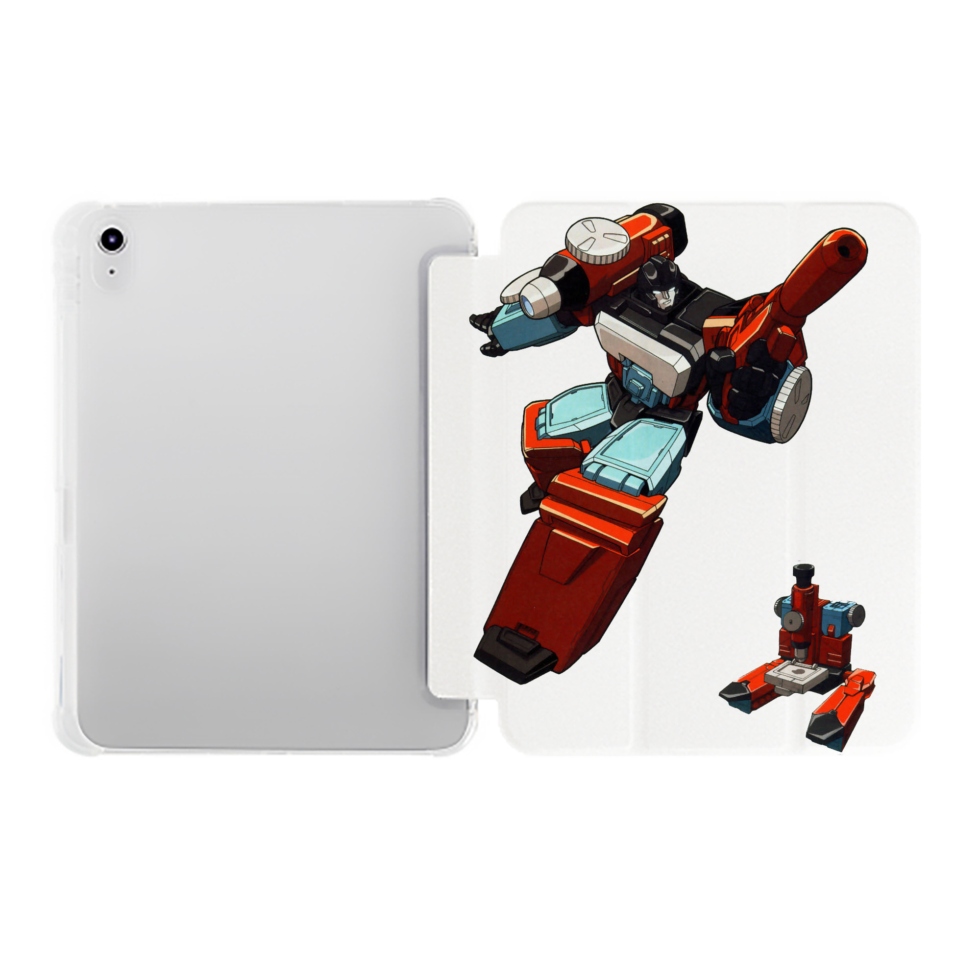 （画像用）  IPad ケース ペン収納付き 三つ折りスタンド PUレザー×シリコン 対応機種9.5/10.5/10.9インチ